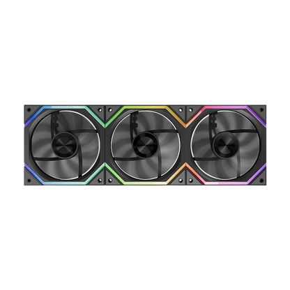 Jungle Leopard Galaxy Prism XH PC Case Fan 120mm ARGB infinity Mirror-Cooling Fan(3 Pack)