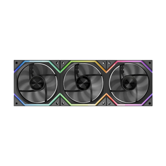 Jungle Leopard Galaxy Prism XH PC Case Fan 120mm ARGB infinity Mirror-Cooling Fan(3 Pack)