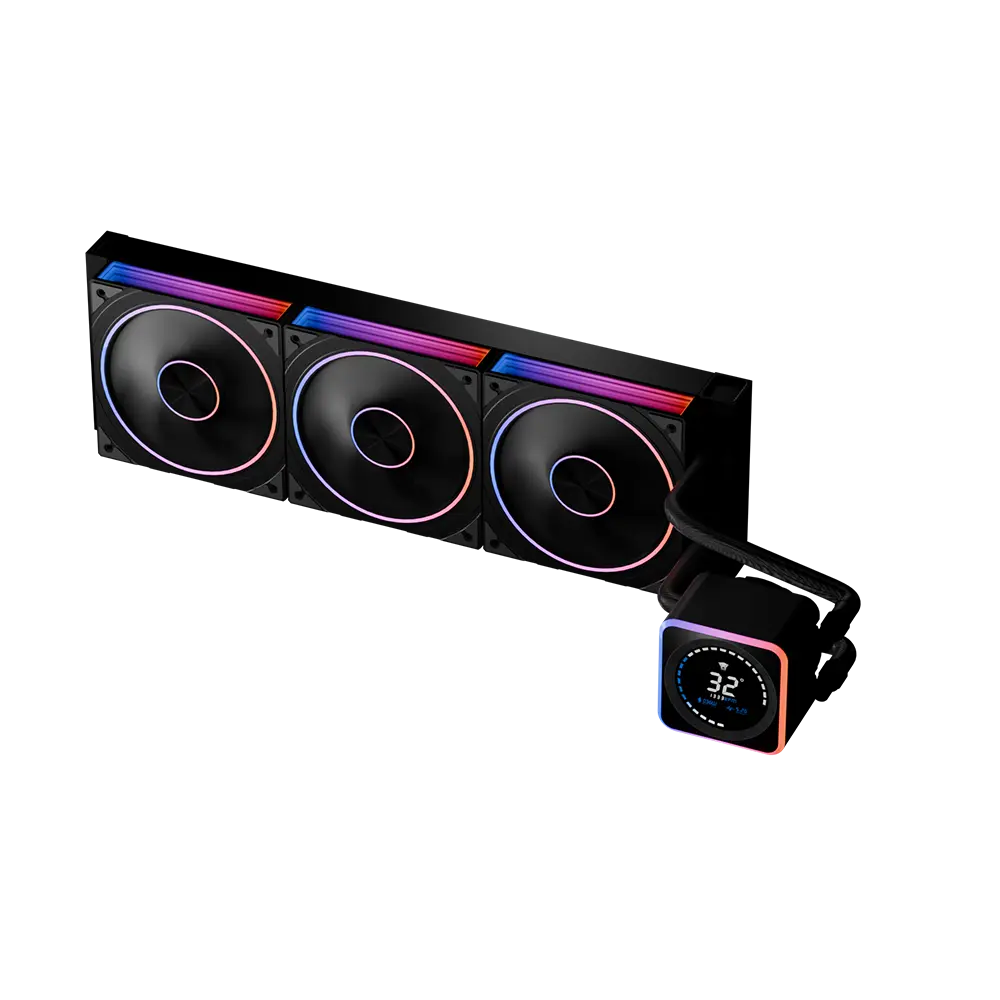 Jungle Leopard AstroBeat 240/360 CPU Liquid Cooler With LCD Screen