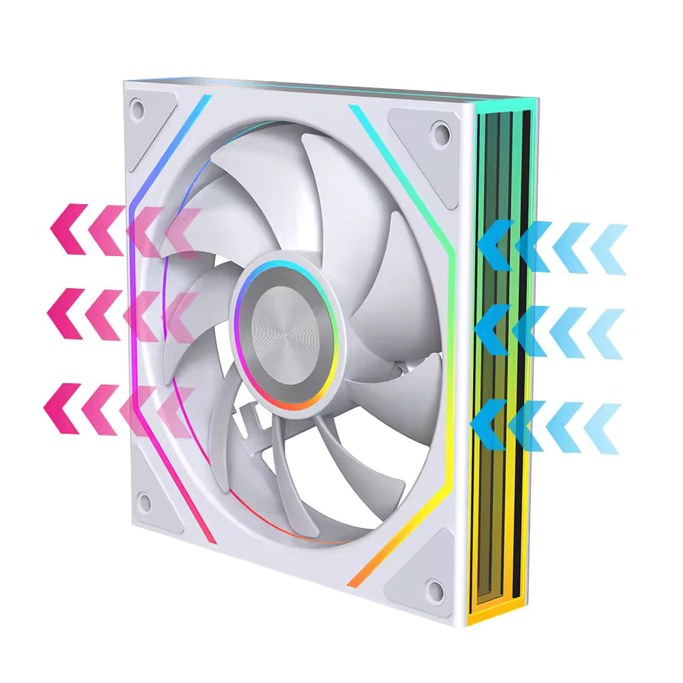 מאוורר מארז ARGB 120 מ״מ Jungle Leopard Galaxy Prism XH