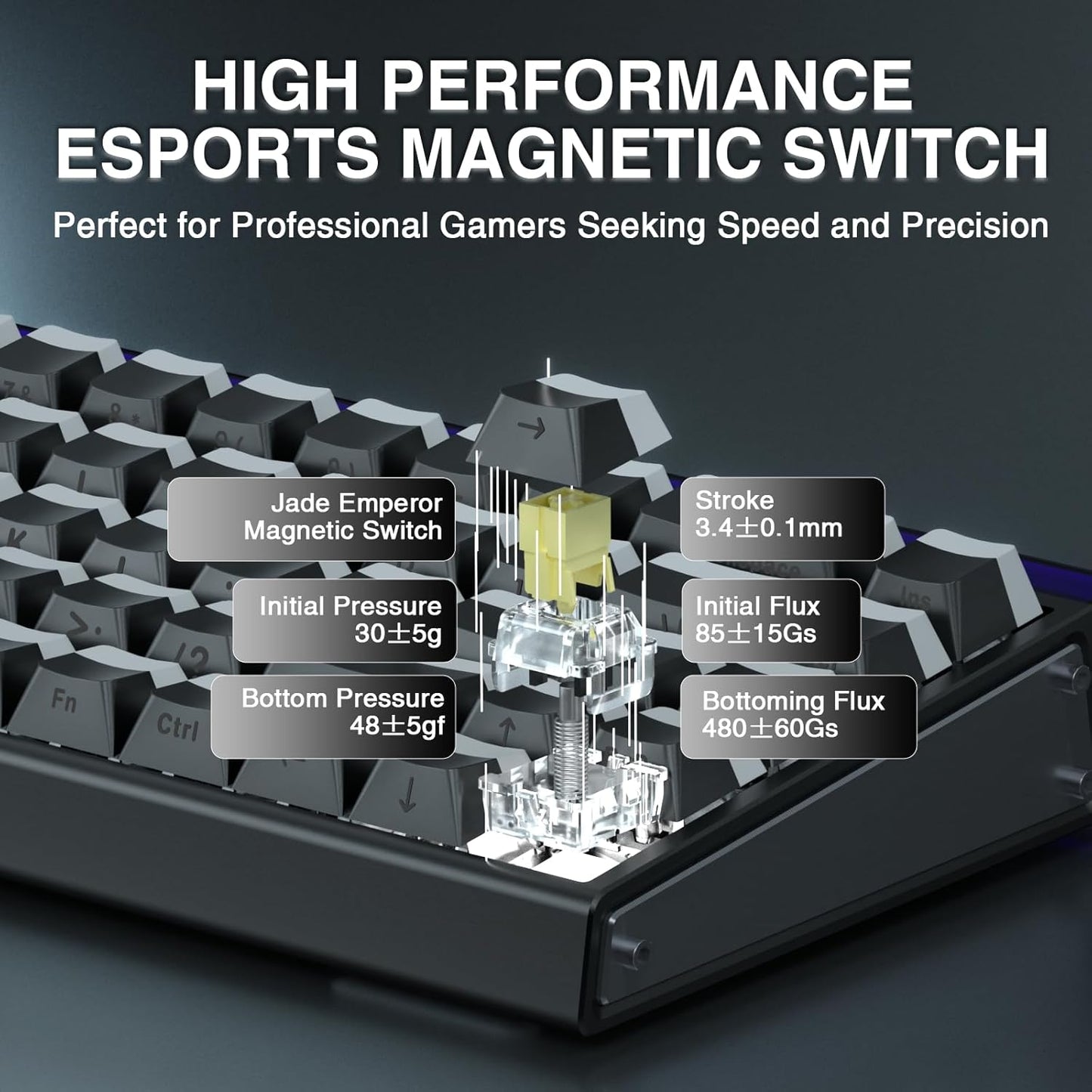 AULA HERO 68 Magnetic Switch Keyboard