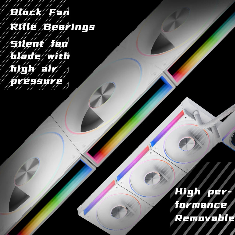 Jungle Leopard AstroBeat 240/360 CPU Liquid Cooler With LCD Screen