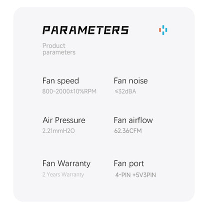 מאוורר מארז ARGB 120 מ״מ Jungle Leopard Galaxy Prism XH