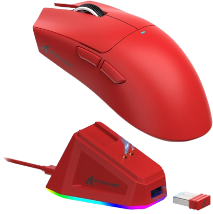 עכבר גיימינג אלחוטי Attack Shark X11