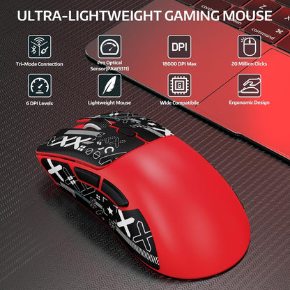 ATTACK SHARK R1 Wireless Gaming Mouse