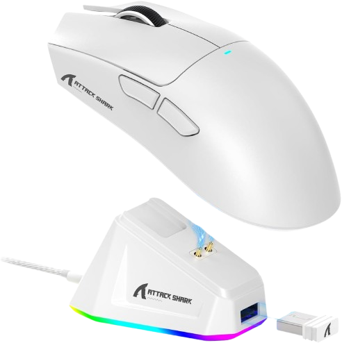 Attack Shark X11 Wireless Gaming Mouse with Charging Dock
